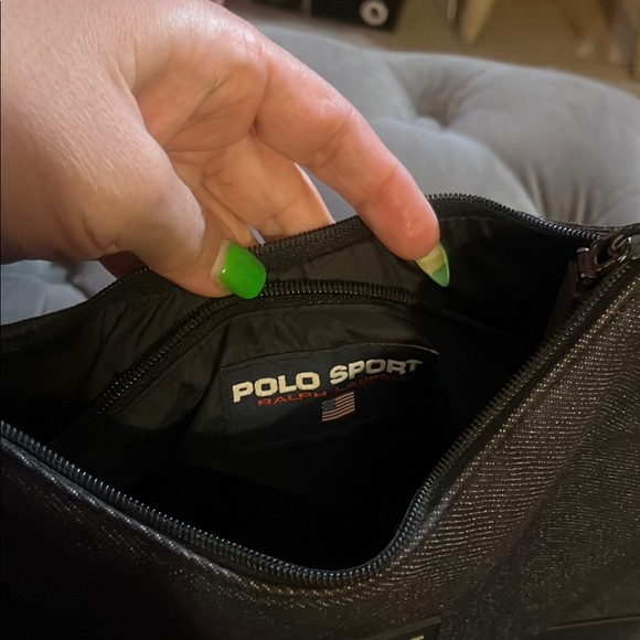 Polo Sport Black Shoulder Bag - Picture 3 of 5